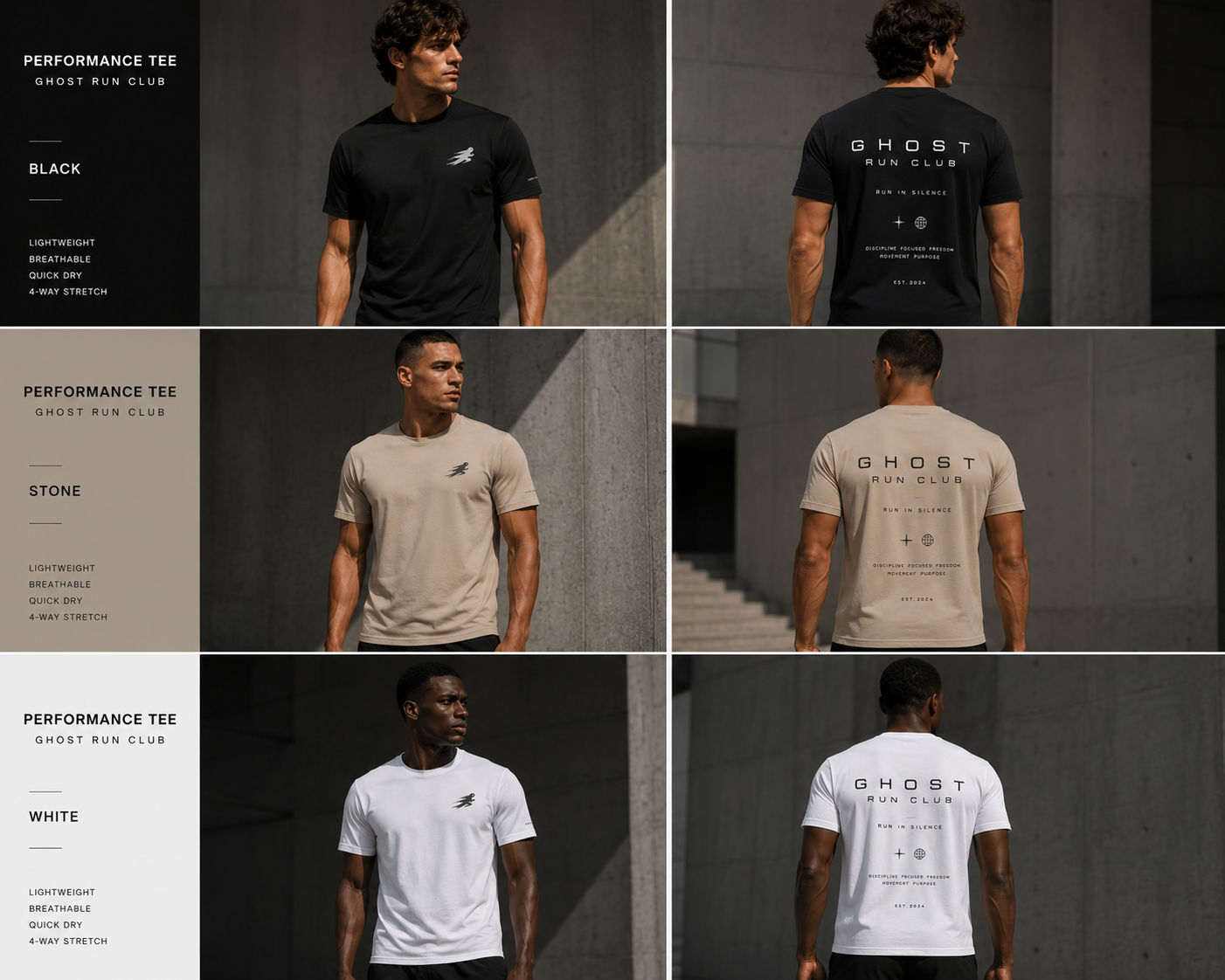Ghost Running Tops